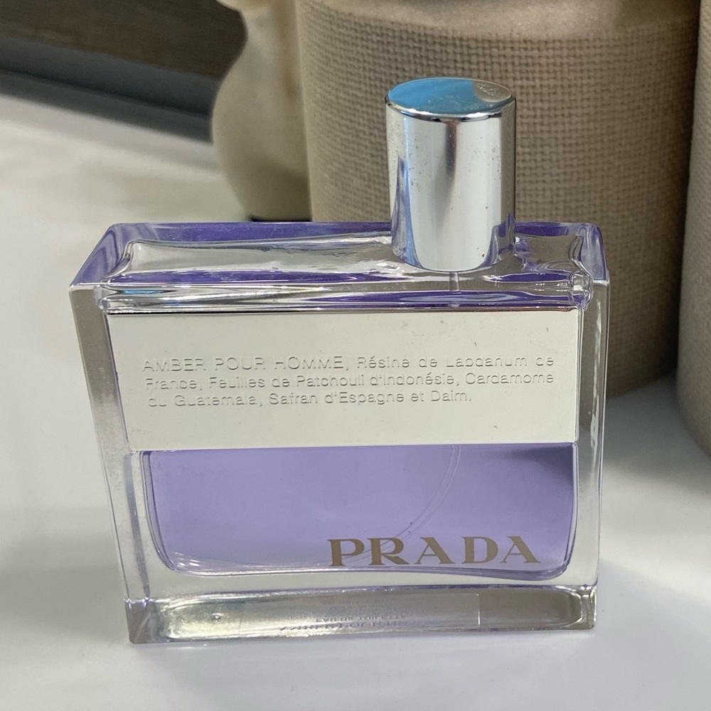 Prada men’s cologne- Amber Pour Homme- 1.7oz